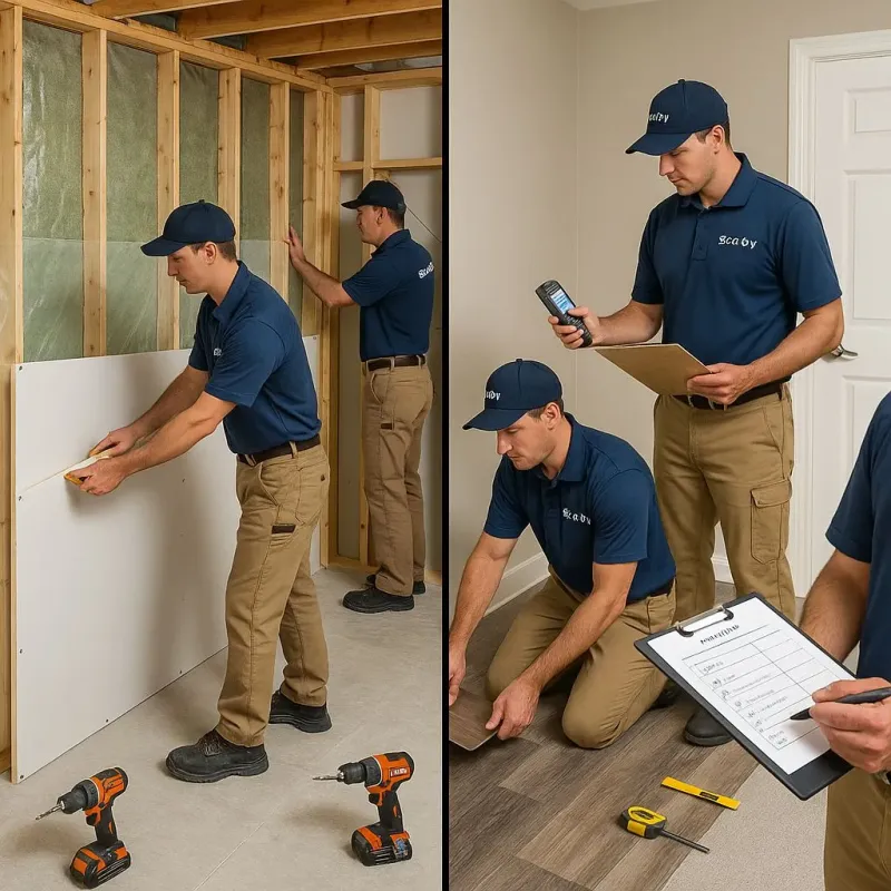 Repairs and Reconstruction process in Orange, CA